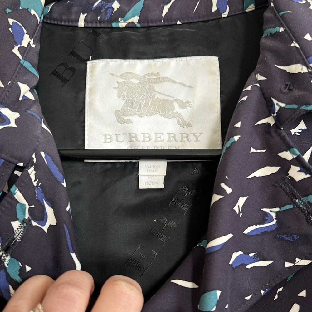 BURBERRY Belted Jacket- Unique - Picture 5 of 5